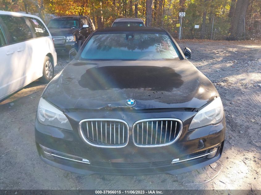 2013 BMW 7 SERIES 750LI WBAYE8C52DDE22280