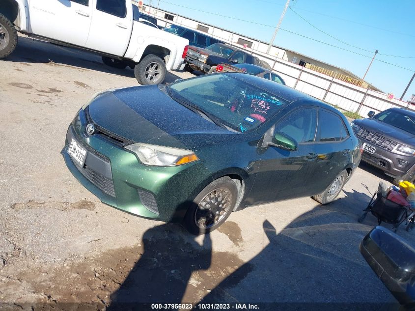 2014 TOYOTA COROLLA L/LE/S/S PLUS/LE PLUS - 5YFBURHE7EP106783