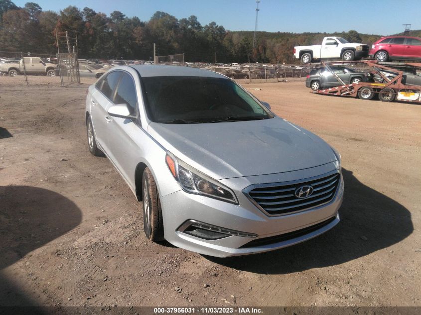 2015 HYUNDAI SONATA 2.4L SE - 5NPE24AF6FH129298