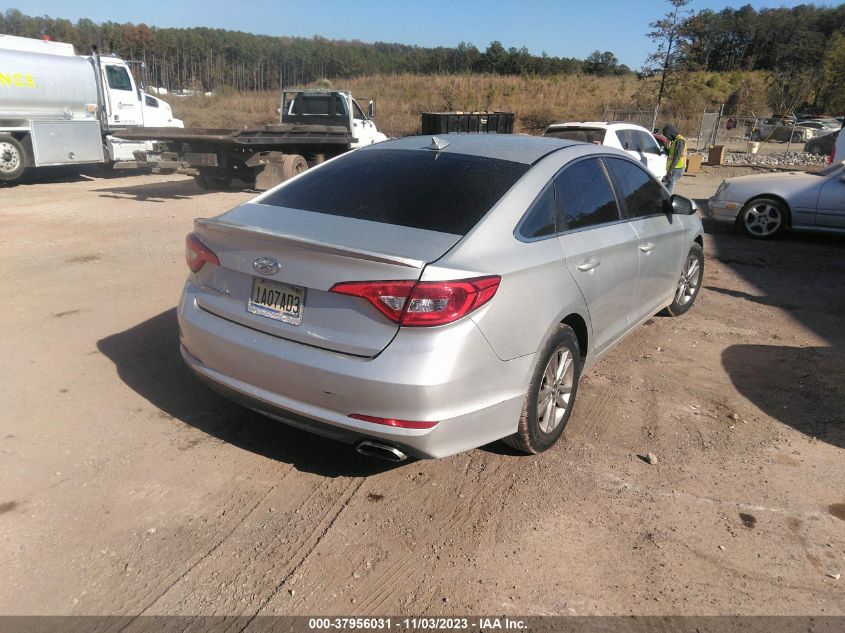 2015 HYUNDAI SONATA 2.4L SE - 5NPE24AF6FH129298