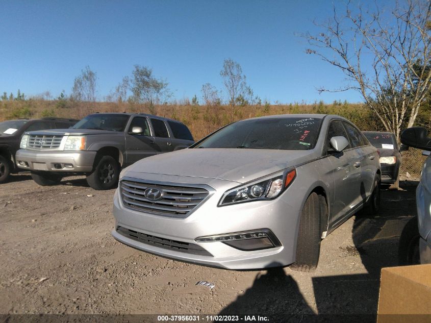 2015 HYUNDAI SONATA 2.4L SE - 5NPE24AF6FH129298