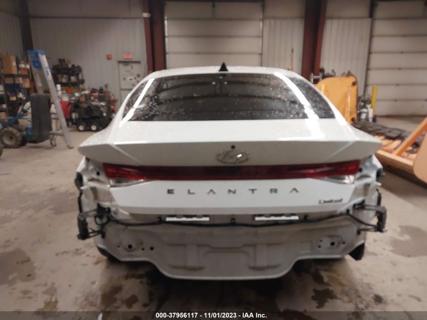 2021 HYUNDAI ELANTRA LIMITED - 5NPLP4AG7MH012893