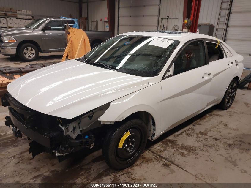 2021 HYUNDAI ELANTRA LIMITED - 5NPLP4AG7MH012893