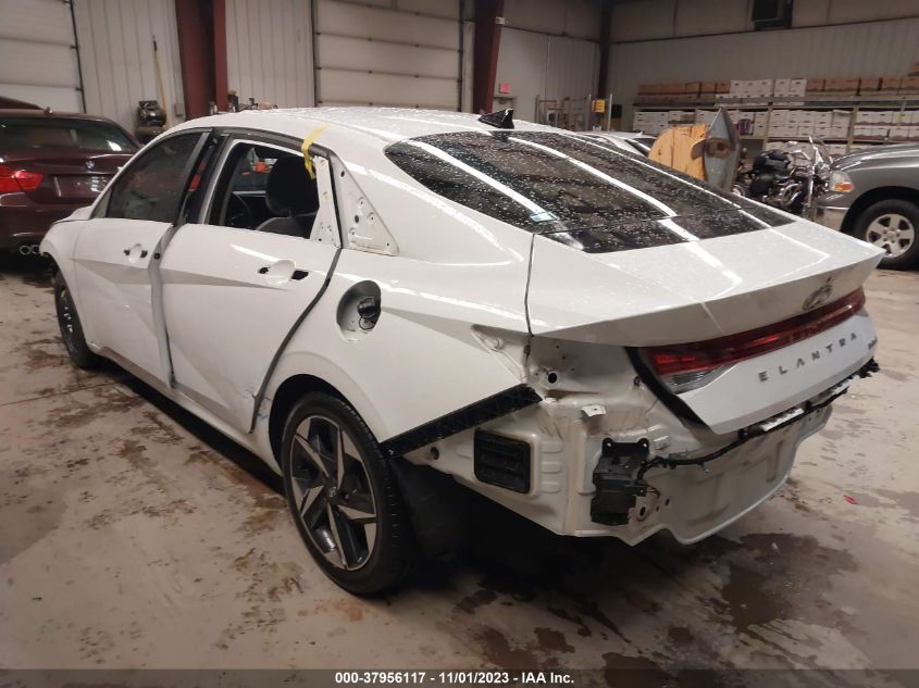 2021 HYUNDAI ELANTRA LIMITED - 5NPLP4AG7MH012893