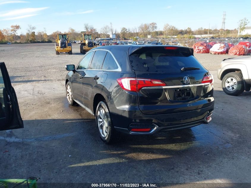 2016 ACURA RDX TECHNOLOGY - 5J8TB4H59GL016058