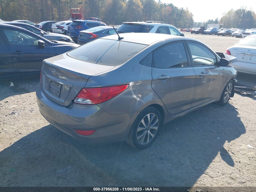 VIN KMHCT4AE3HU377993 2017 HYUNDAI ACCENT SE