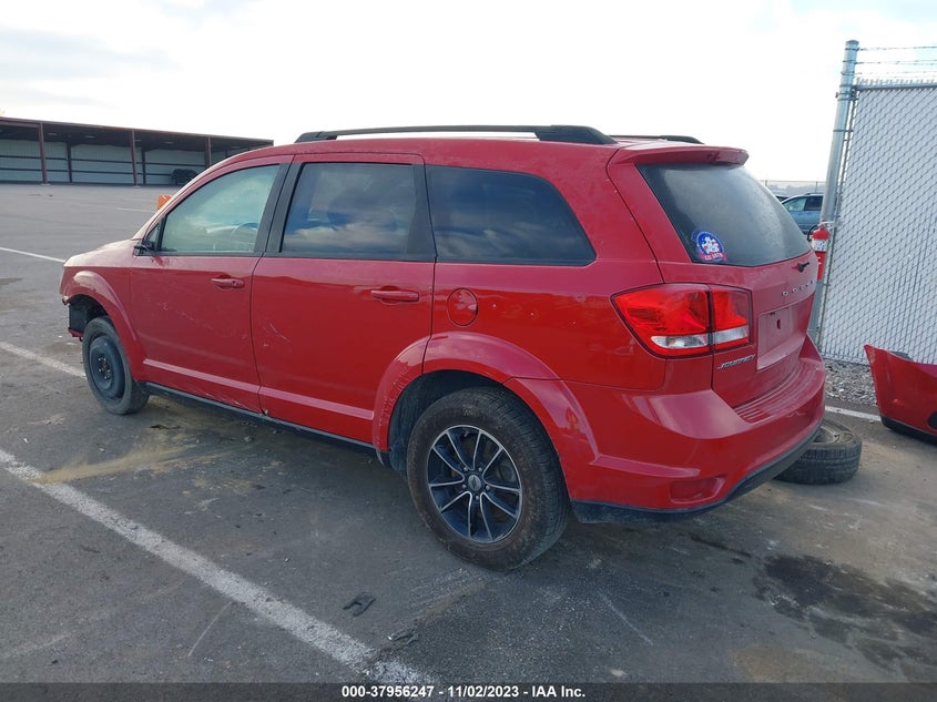 VIN 3C4PDCBBXKT732077 2019 DODGE JOURNEY SE