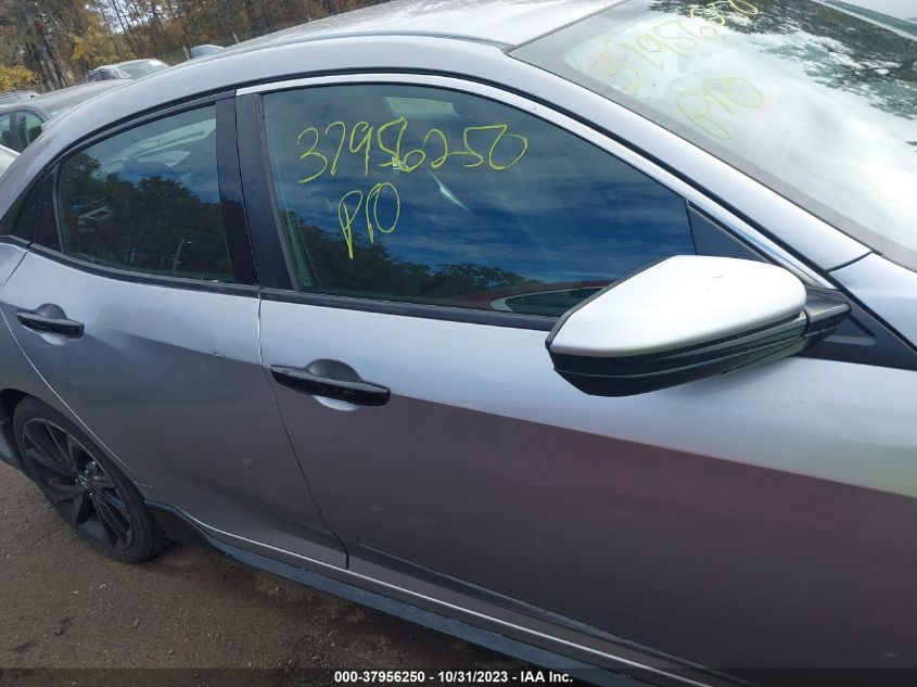 2018 HONDA CIVIC SPORT SHHFK7H47JU419176