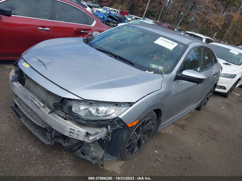 2018 HONDA CIVIC SPORT SHHFK7H47JU419176