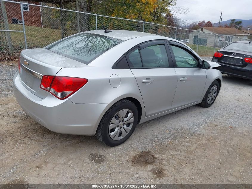 2014 CHEVROLET CRUZE LS AUTO - 1G1PA5SH8E7340659
