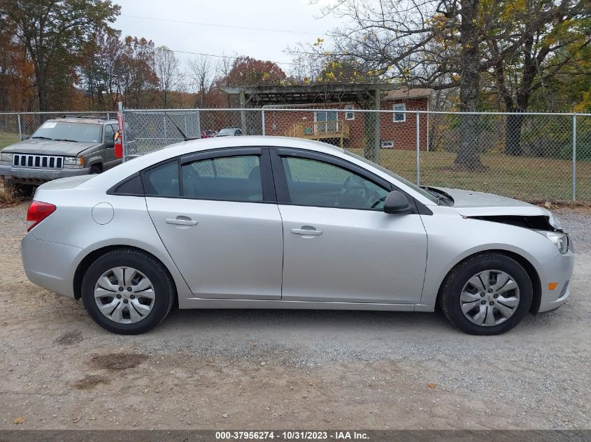 2014 CHEVROLET CRUZE LS AUTO - 1G1PA5SH8E7340659