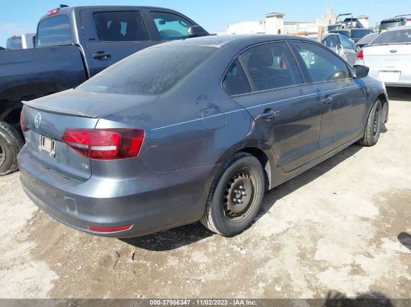 2016 VOLKSWAGEN JETTA SEDAN 1.4T S - 3VW267AJ8GM323434