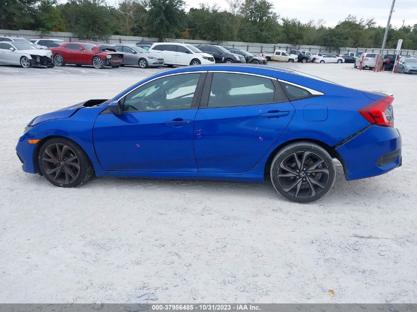 2019 HONDA CIVIC SPORT - 19XFC2F87KE015244