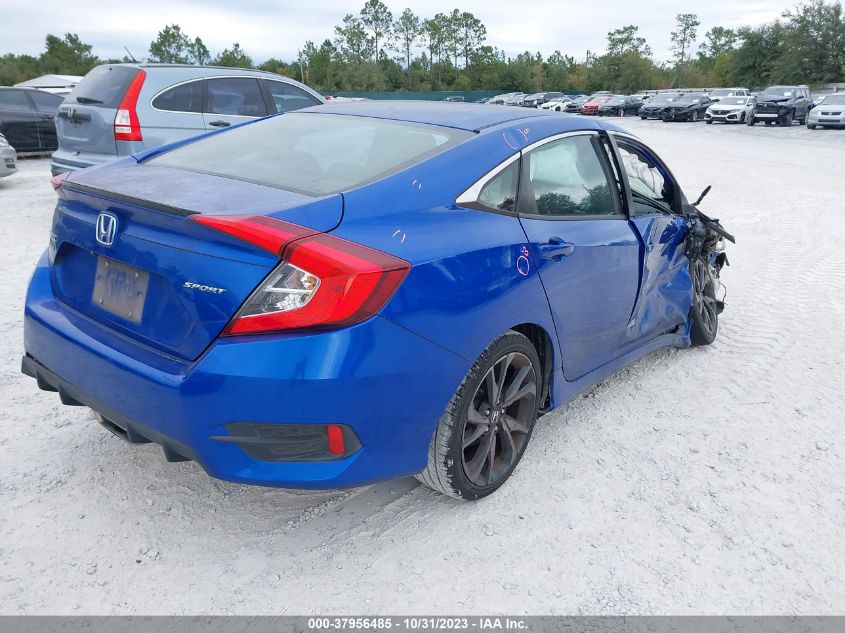2019 HONDA CIVIC SPORT - 19XFC2F87KE015244