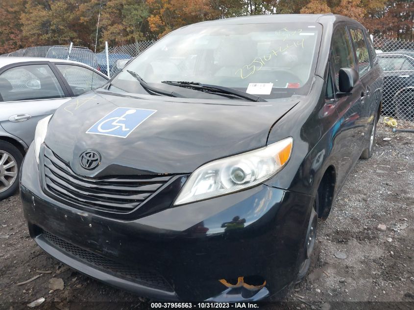 2014 TOYOTA SIENNA - 5TDZK3DCXES420019