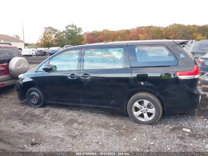 2014 TOYOTA SIENNA - 5TDZK3DCXES420019