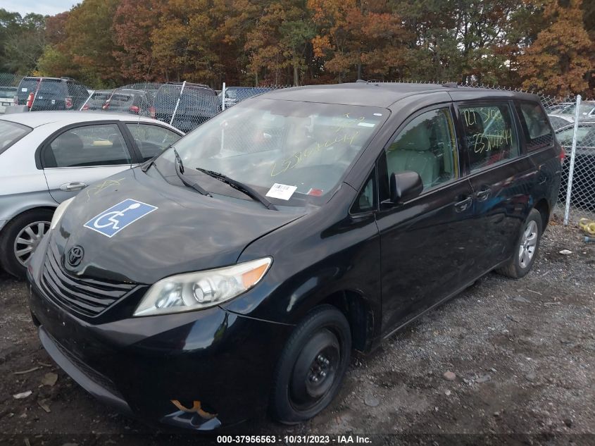 2014 TOYOTA SIENNA - 5TDZK3DCXES420019