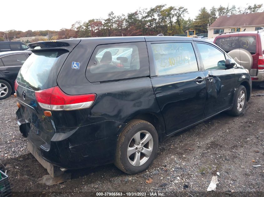 2014 TOYOTA SIENNA - 5TDZK3DCXES420019