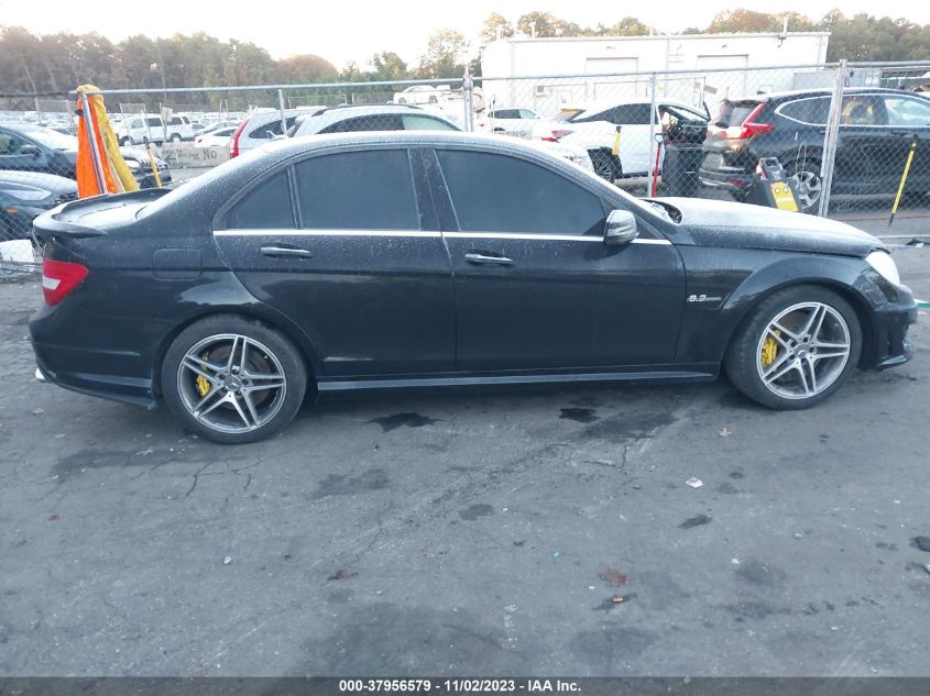 2014 MERCEDES-BENZ C 63 AMG WDDGF7HB1EA962486