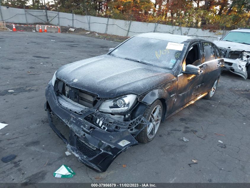 2014 MERCEDES-BENZ C 63 AMG WDDGF7HB1EA962486