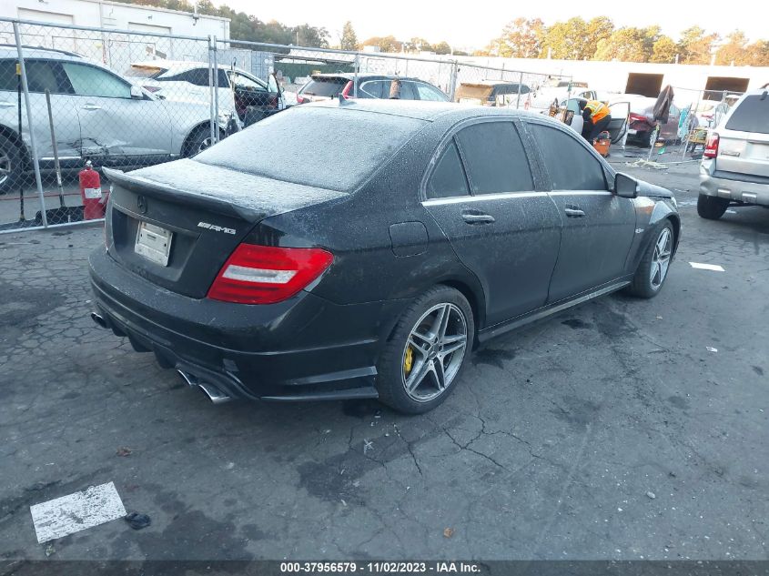 2014 MERCEDES-BENZ C 63 AMG WDDGF7HB1EA962486