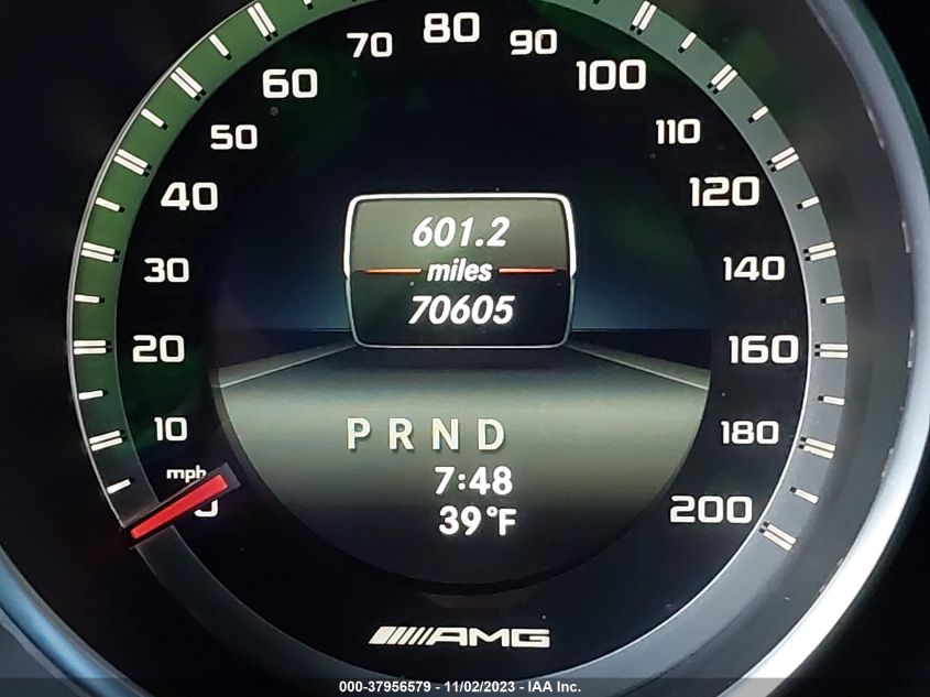2014 MERCEDES-BENZ C 63 AMG WDDGF7HB1EA962486