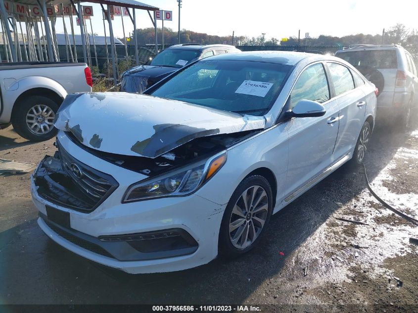 2015 HYUNDAI SONATA SPORT/LIMITED - 5NPE34AF2FH051583