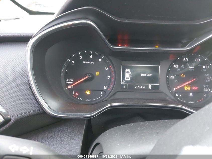 VIN KL79MPS20MB099378 2021 CHEVROLET TRAILBLAZER LT