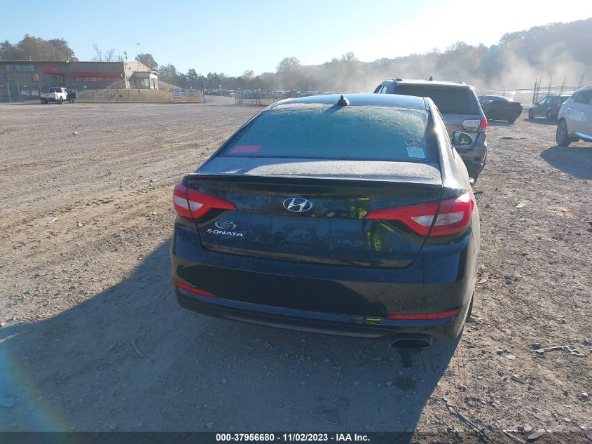 2016 HYUNDAI SONATA SE - 5NPE24AF5GH355222