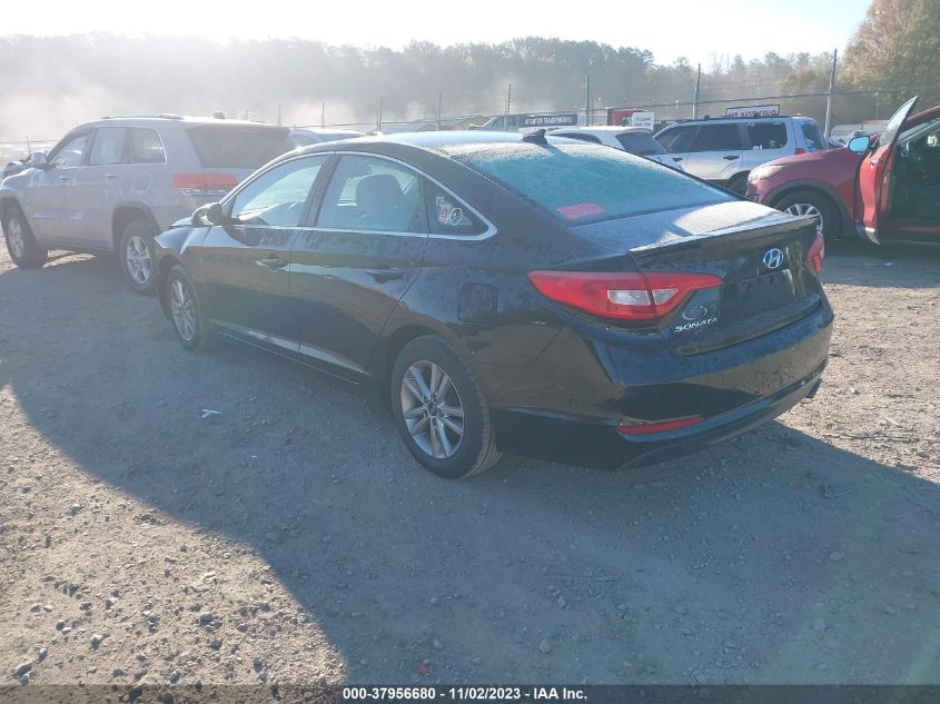 2016 HYUNDAI SONATA SE - 5NPE24AF5GH355222