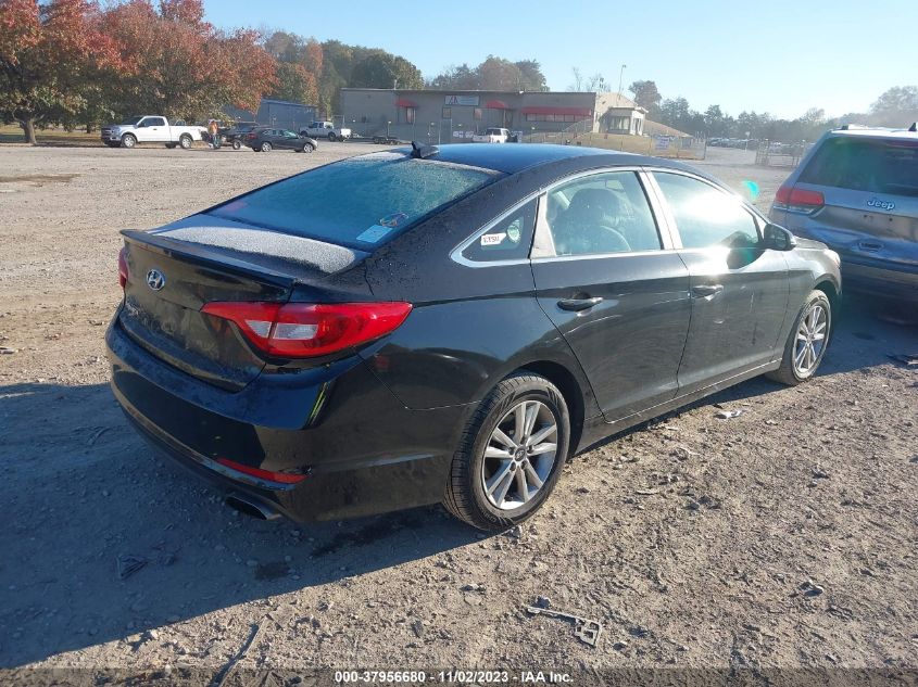 2016 HYUNDAI SONATA SE - 5NPE24AF5GH355222