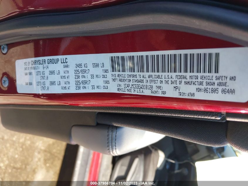 2014 JEEP CHEROKEE LATITUDE - 1C4PJMCS3EW318120