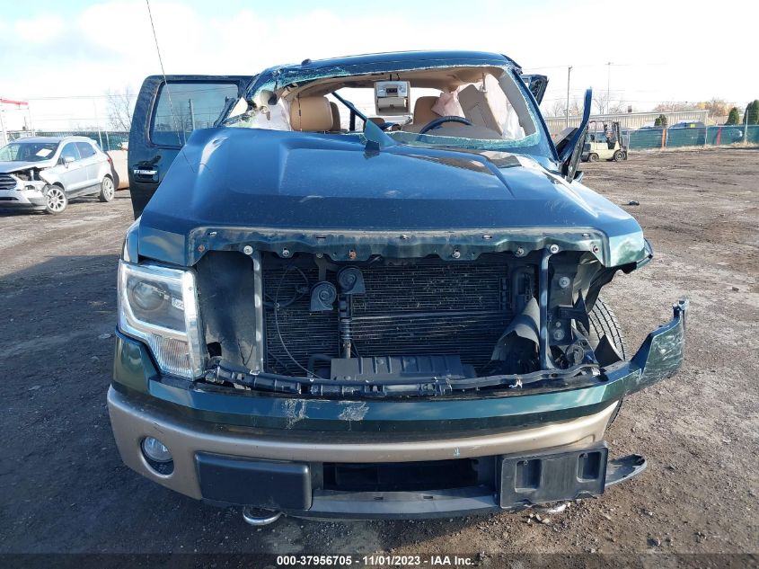 2013 FORD F-150 LARIAT - 1FTFW1ET3DFB43643