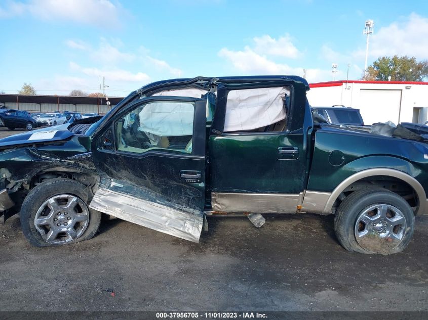 2013 FORD F-150 LARIAT - 1FTFW1ET3DFB43643