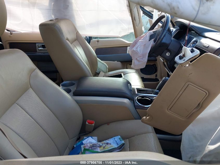 2013 FORD F-150 LARIAT - 1FTFW1ET3DFB43643