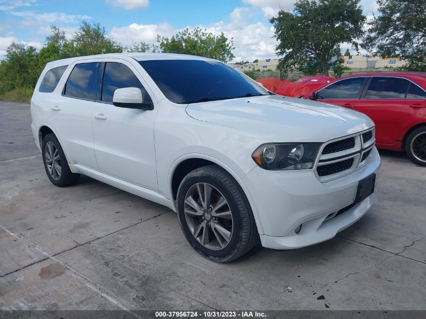 2013 DODGE DURANGO SXT - 1C4RDHAG6DC669657