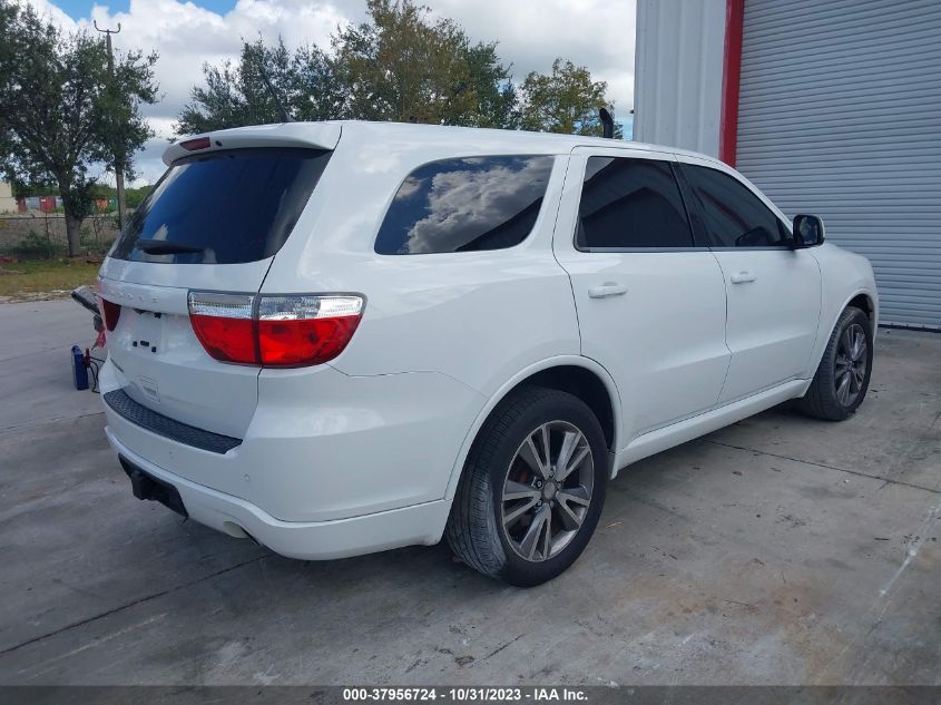 2013 DODGE DURANGO SXT - 1C4RDHAG6DC669657