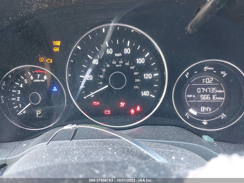 VIN 3CZRU5H5XHM721907 2017 HONDA HR-V EX