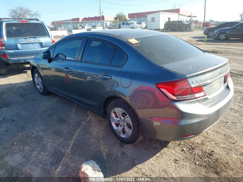 2013 HONDA CIVIC SDN LX 19XFB2F51DE234664