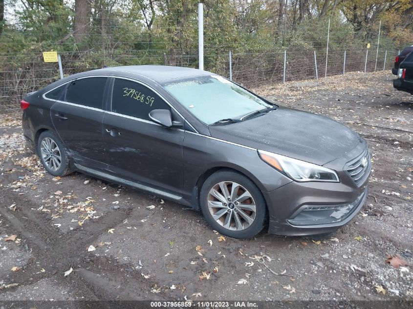 2015 HYUNDAI SONATA SPORT/LIMITED - 5NPE34AF3F3FH1405