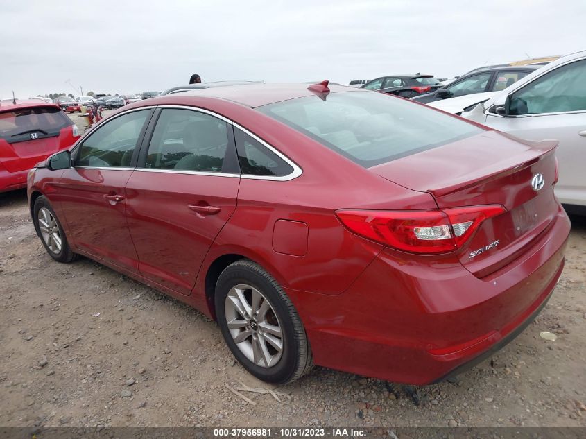 2016 HYUNDAI SONATA SE - 5NPE24AF1GH344783