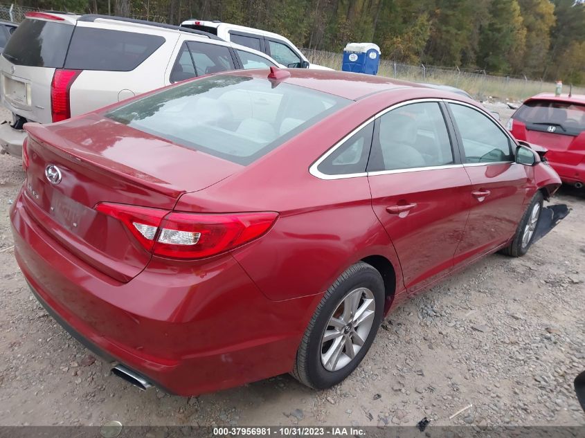 2016 HYUNDAI SONATA SE - 5NPE24AF1GH344783