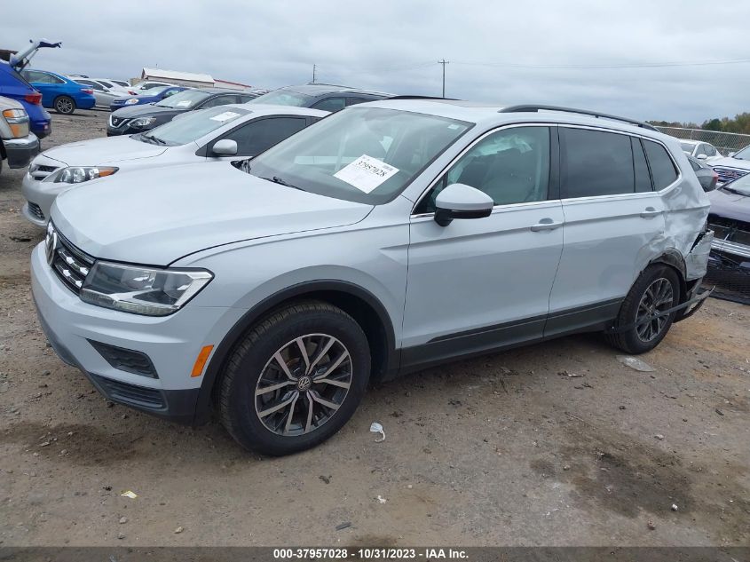 2019 VOLKSWAGEN TIGUAN SE/SEL/SEL R-LINE JET-BLA - 3VV3B7AX6KM064203