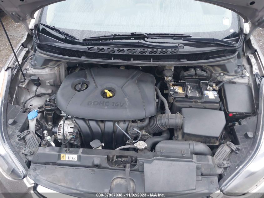 2013 HYUNDAI ELANTRA GLS - 5NPDH4AEXDH451179