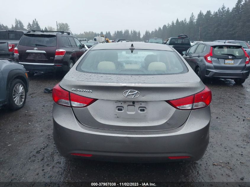 2013 HYUNDAI ELANTRA GLS - 5NPDH4AEXDH451179