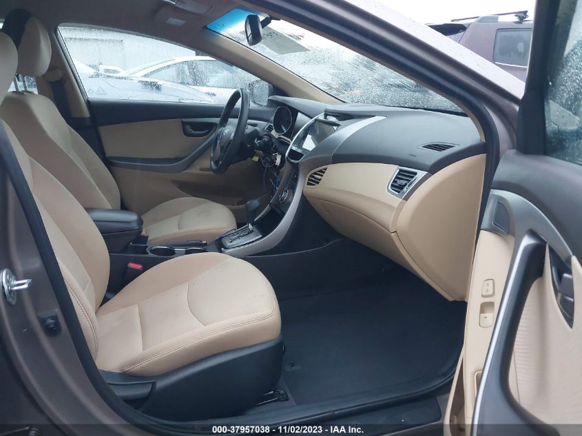 2013 HYUNDAI ELANTRA GLS - 5NPDH4AEXDH451179