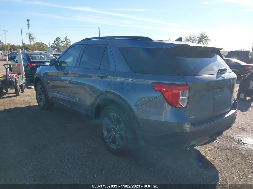 VIN 1FMSK8DH8MGC05348 2021 FORD EXPLORER XLT
