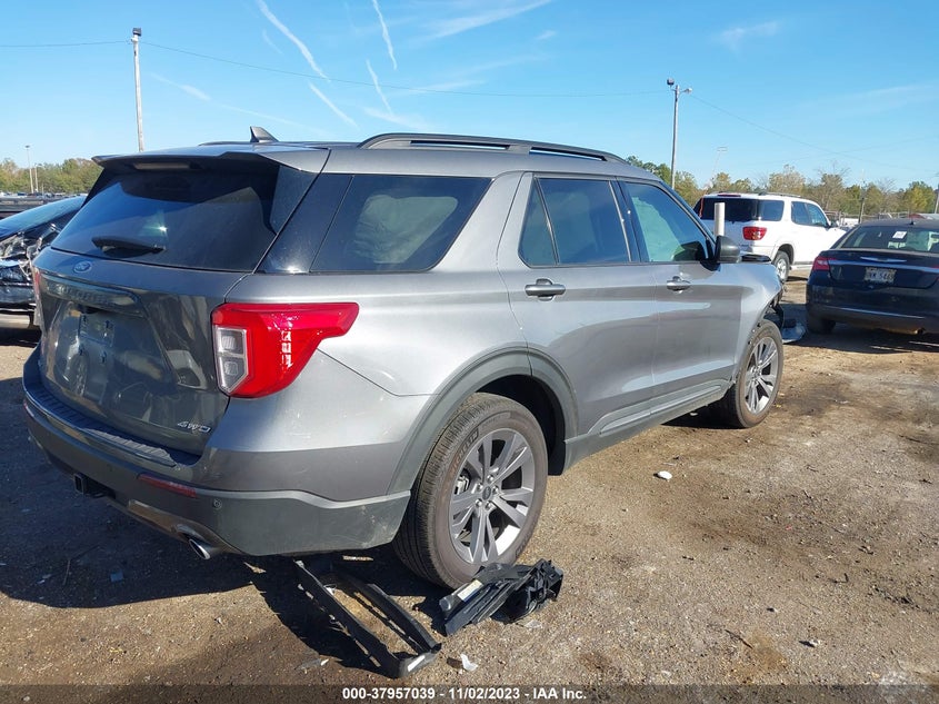 VIN 1FMSK8DH8MGC05348 2021 FORD EXPLORER XLT