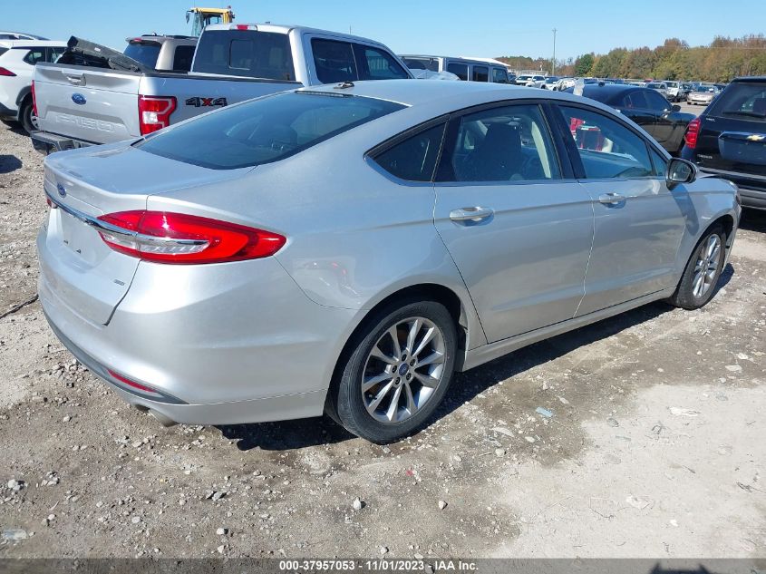 2017 FORD FUSION SE - 3FA6P0H75HR150064