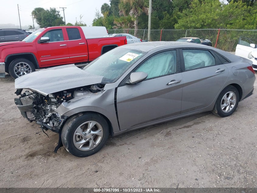 VIN KMHLL4AG6MU191828 2021 HYUNDAI ELANTRA SE